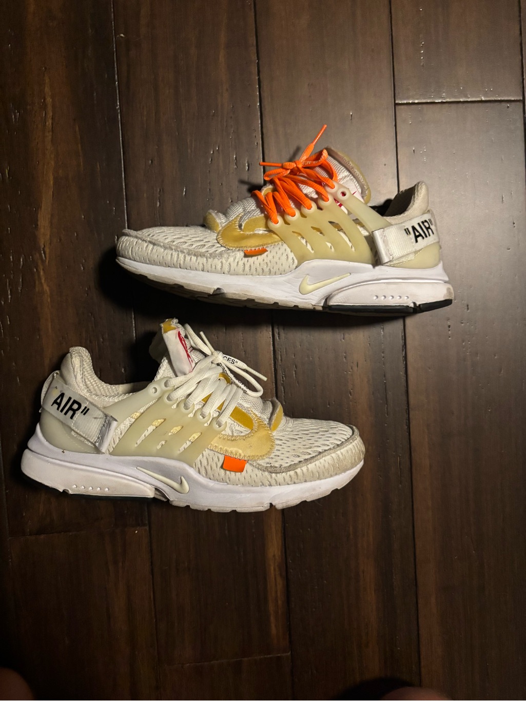 White Off White Prestos